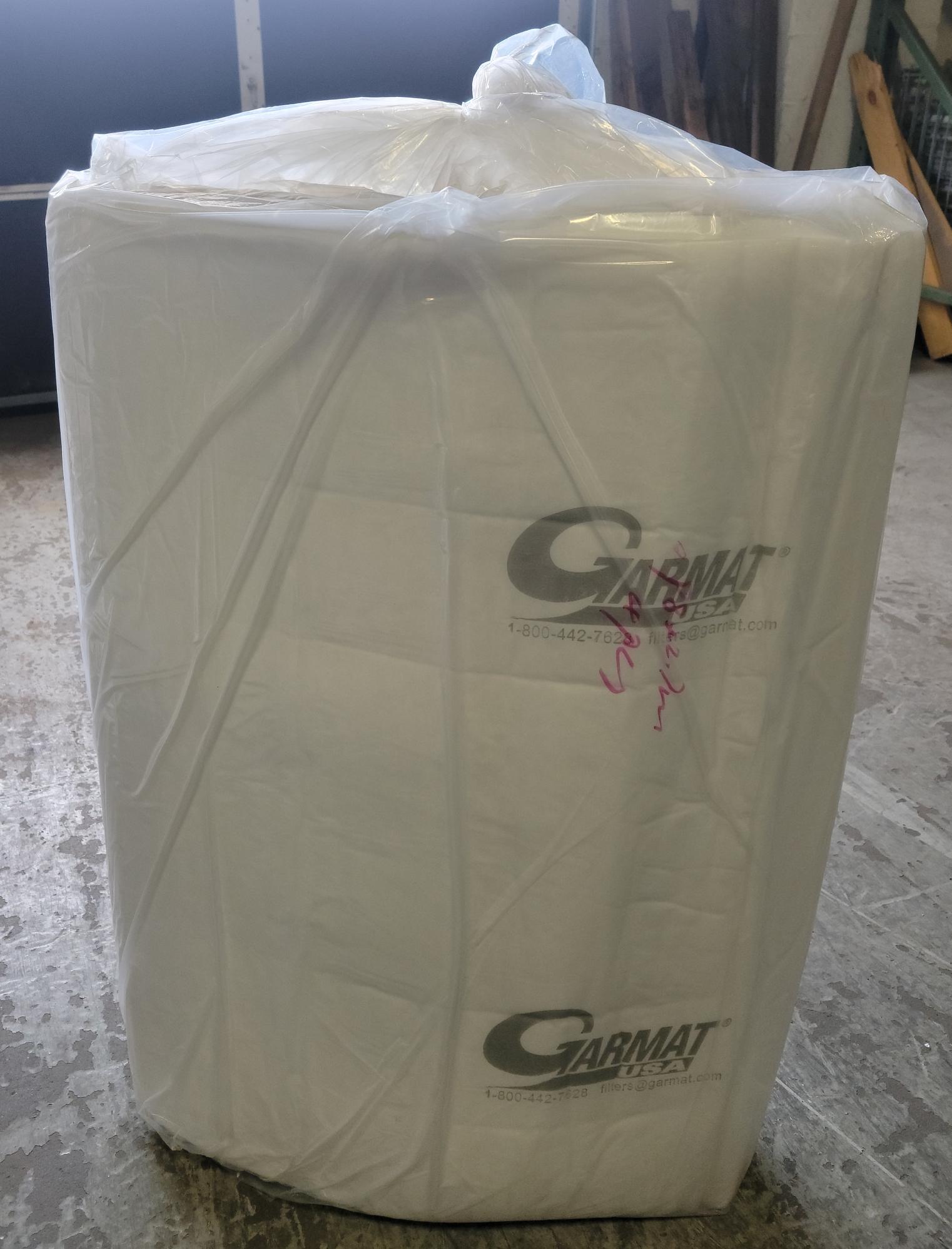 Filter, Pad, 600 grams per square meter, 980mm x 2700mm, Polyester, White (Red Label)