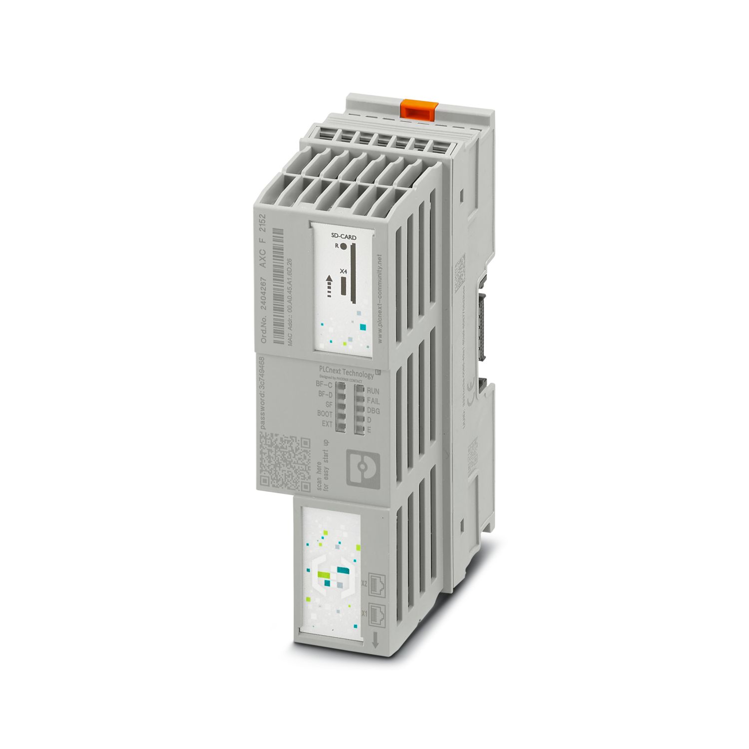 Controller, PLCnext, Arm Cortex-A9, 1x 800 MHz, 12 MB