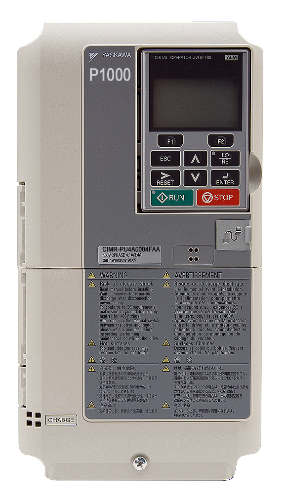 Variable Frequency Drive, 3-phase, 480V, 5.4A, 3 HP, IP20/NEMA Type 1 Enclosure