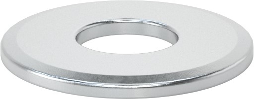 Washer, Flat, 7/16" Bolt Size, 0.500 ID x 1.250 OD x 0.083, Carbon Steel, Clear Zinc, USS