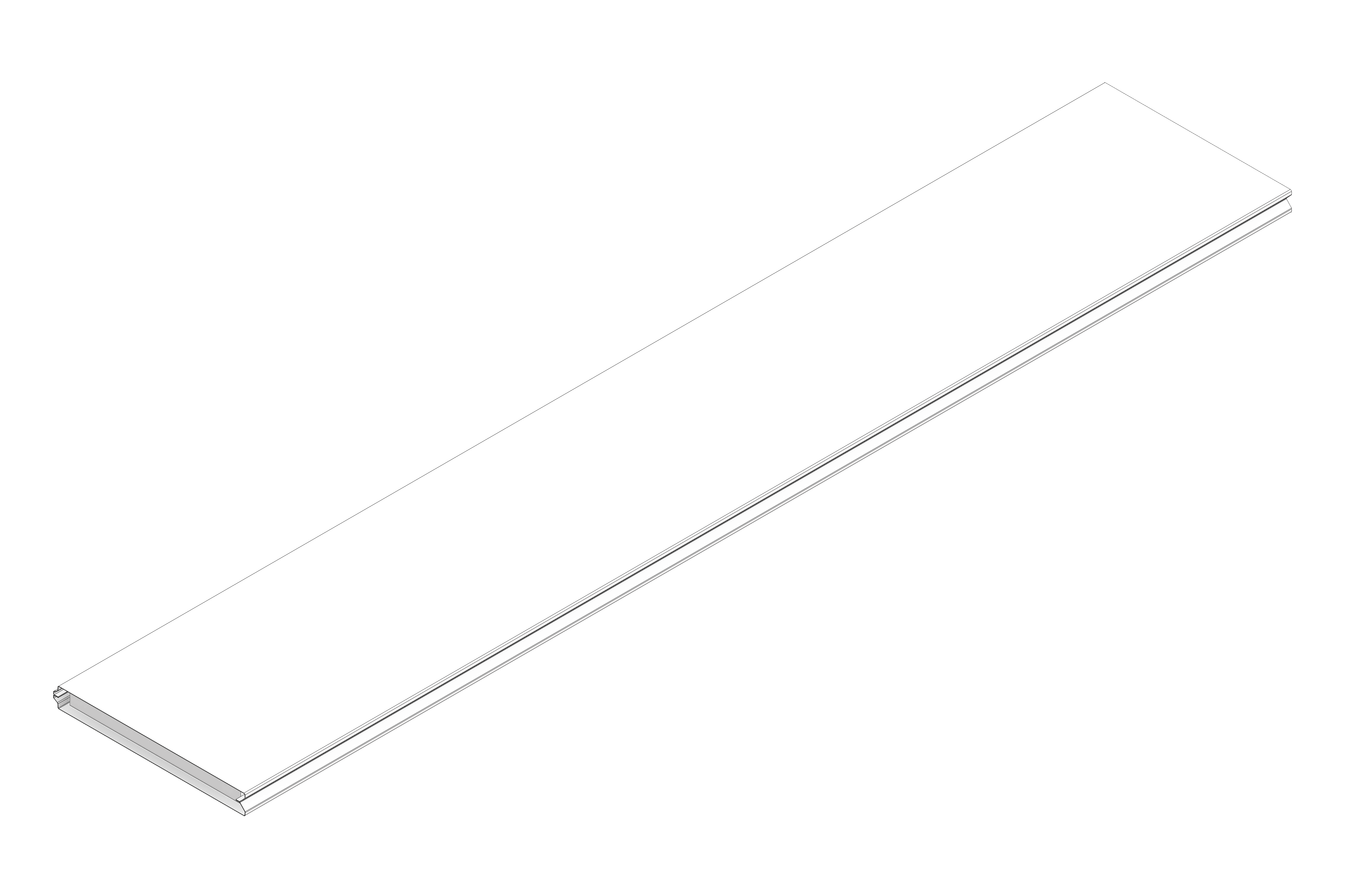 MF DOUBLE SKIN WALL PANEL ASSEMBLY - 472 x 2640mm