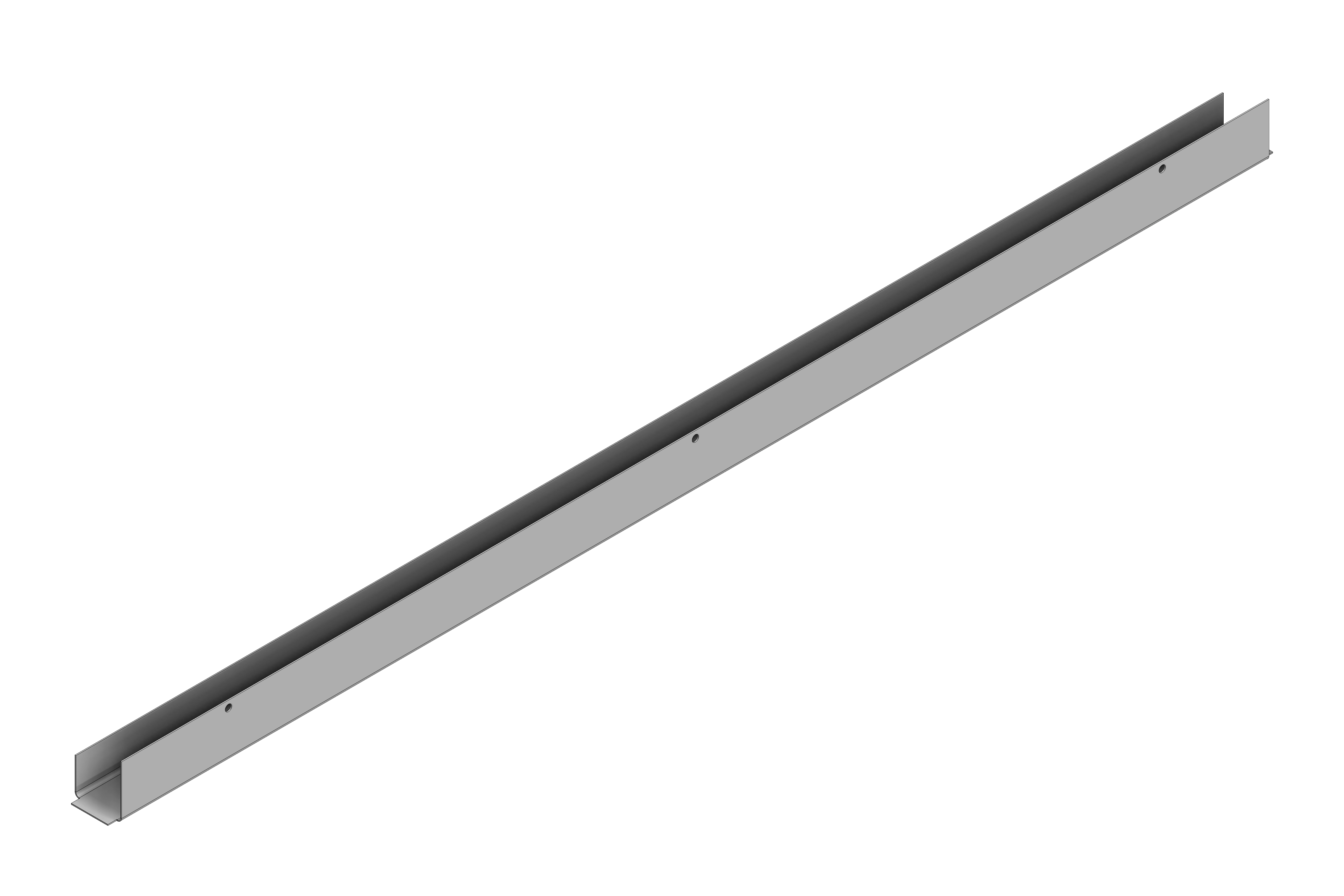 End Filter Rack Spacer - 35 x 859mm