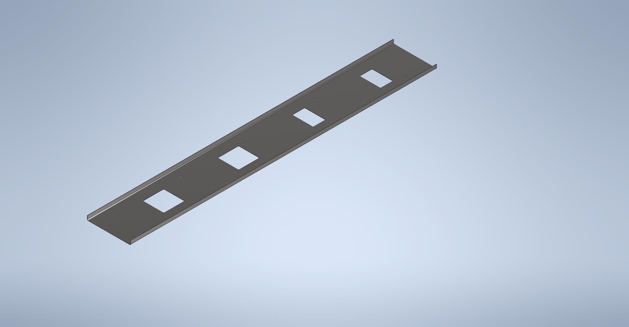 Universal Column Clamp Profile - 1100mm